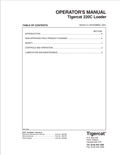 Tigercat 220C Loader Operator Manual 30446A