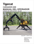 Tigercat 220E Charger Operator Manual 56377AENG