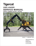 Tigercat 220E Loader Service Manual 56378AENG