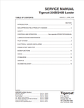 Tigercat 230B, 240B Loader Service Manual 13040A