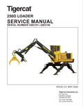 Tigercat 250D Loader Service Manual 43053AENG
