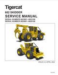 Tigercat 602 Skidder Service Manual 53032AENG