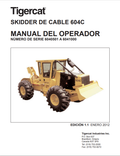 Tigercat 604C Cable Skidder Operator Manual 26694A