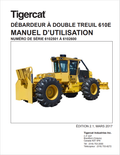 Tigercat 610E Double Winch Tank Top User Manual 44470A