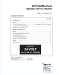 Tigercat 610, 610C Skidder Service Manual 28409A