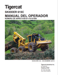 Tigercat 615C Skidder Operator Manual 39921AENG