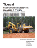 Tigercat 620E, 625E, 630E, 635E  Skidder User Manual 47767A