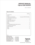 Tigercat 630B Skidder Service Manual 13062A