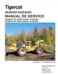 Tigercat 632E, 635G Skidder Service Manual 47997AENG 1
