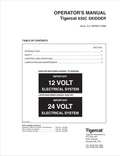 Tigercat 635C Skidder Operator Manual 25729A
