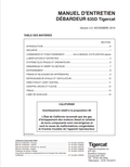 Tigercat 635D Tank Top Maintenance Manual 42373A