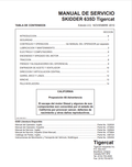 Tigercat 635D Skidder Service Manual 33283A