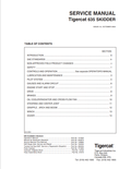 Tigercat 635 Skidder Service Manual 14968A
