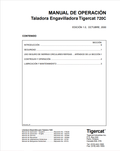 Tigercat  720C Logging And Bundling Machine Operator Manual 17403A
