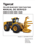Tigercat 720G ,724G ,726G Feller Buncher Service Manual 47055AENG