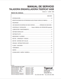 Tigercat 845B Tree Felling And Bundling Machine Service Manual 9725A