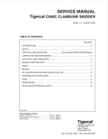 Tigercat C640C Clambunk Skidder Service Manual 23827A
