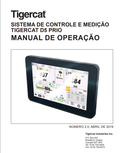 Tigercat D5 Prio Control And Measurement System Operating Manual 43636AENG