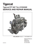 Tigercat FPT N67 Tier 4F Engine Service And Repair Manual 60059AENG
