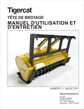 Tigercat Grinding Head User Manual And Maintenance Manual 51394AFRE
