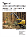 Tigercat H845C, LH845C Felling And Processing Machine Operator Manual 32268AENG