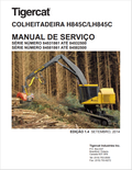 Tigercat H845C, LH845C Harvester Service Manual 32269AENG 2