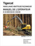 Tigercat H845C, LH845C Felling And Processing Machine Operator Manual 32268AENG