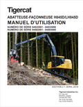 Tigercat H845D, LH845D Felling And Processing Machine User Manual 42789A
