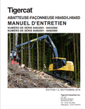 Tigercat H845D, LH845D Harvester Maintenance Manual 42789A