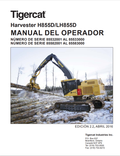 Tigercat H855D, LH855D Harvester Operator Manual 44984AENG