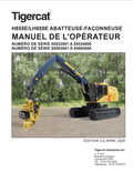 Tigercat H855E, LH855E Felling And Processing Machine Operator Manual 51125AENG