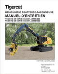 Tigercat H855E, LH855E Harvester Maintenance Manual 51127A