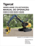 Tigercat H855E, LH855E Harvester Operating Manual 51127A