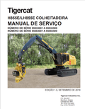 Tigercat H855E, LH855E Harvester Service Manual 51126AENG 1