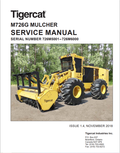 Tigercat M726G Mulcher Service Manual 52164AENG