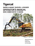 Tigercat S855C, LC855C Shovel Logger Operator Manual 40121AENG