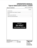 Tigercat S860C, LS870C Shovel Logger Operator Manual 26546A