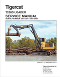 Tigercat T250D Loader Service Manual 44261AENG