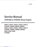 YANMAR DIESEL ENGINE 4TNV98 AND 4TNE98 SERVICE MANUAL PDF