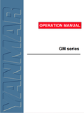 YANMAR DIESEL ENGINE GM SERIES OPERATION MANUAL PDF