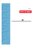 YANMAR DIESEL ENGINE TNE SERIES OPERATION MANUAL PDF
