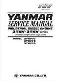 YANMAR INDUSTRIAL ENGINES 2TNV, 3TNV SERIES SERVICE MANUAL PDF