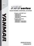YANMAR INDUSTRIAL ENGINES TNV SERIES ELECTRONIC CONTROL SYSTEM MANUAL PDF