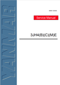 YANMAR MARINE ENGINE 3JH4(B)(C)(M)E SERVICE MANUAL PDF