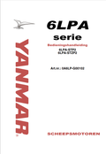 YANMAR MARINE ENGINE 6LPA OPERATING MANUAL 0A6LP-G00102 PDF