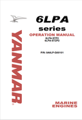 YANMAR MARINE ENGINE 6LPA OPERATING MANUAL PDF