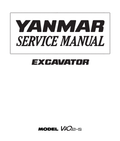 YANMAR VIO15-2 EXCAVATOR SERVICE REPAIR MANUAL PDF